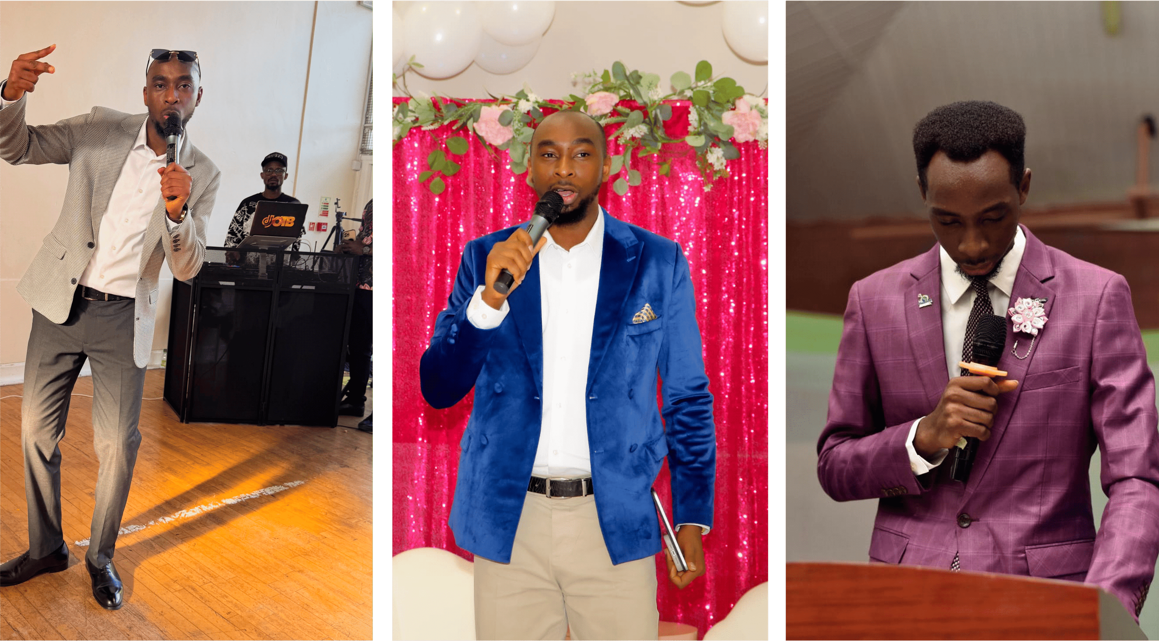 Speaking and Events Experience Collage